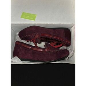Crazy 8 Moccasin. Low Top Boots‎ Size 9 Burgandy New!